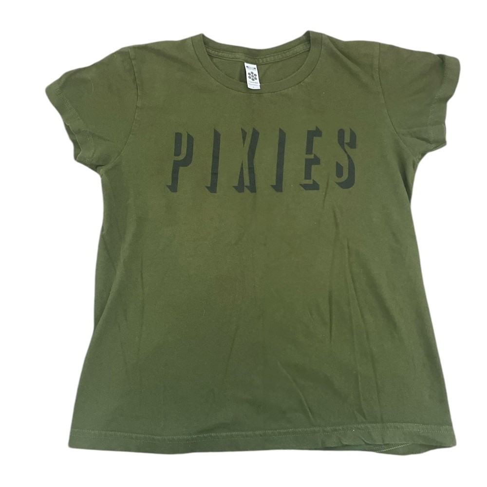 Pixi Army Green Graphic Tee